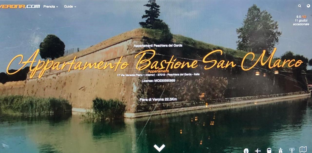 Appartamento Bastione San Marco Peschiera del Garda Exterior foto